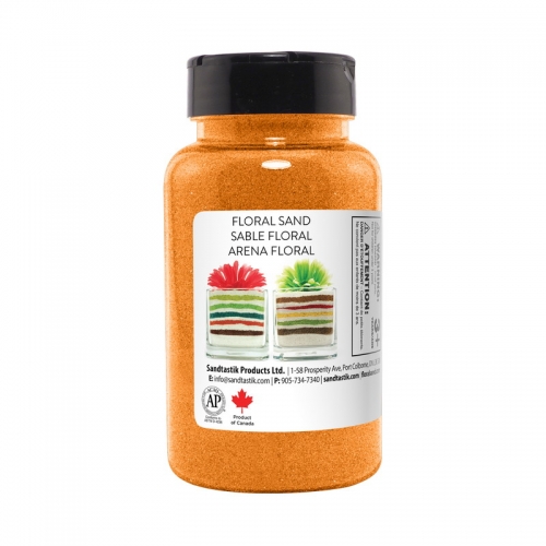 Floral Colored Sand - Burnt Ocher - 22 oz (623 g) Bottle